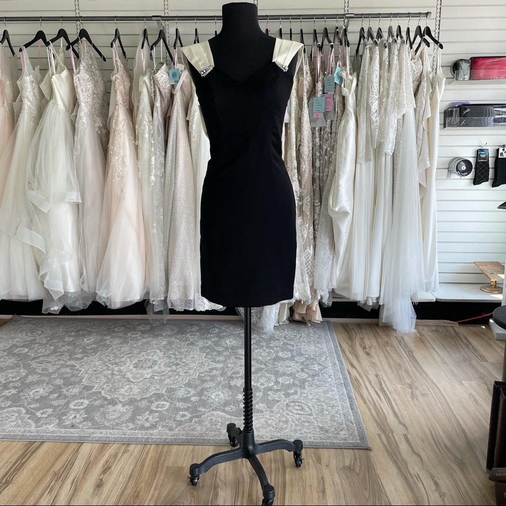 Little Black Dress with Bow